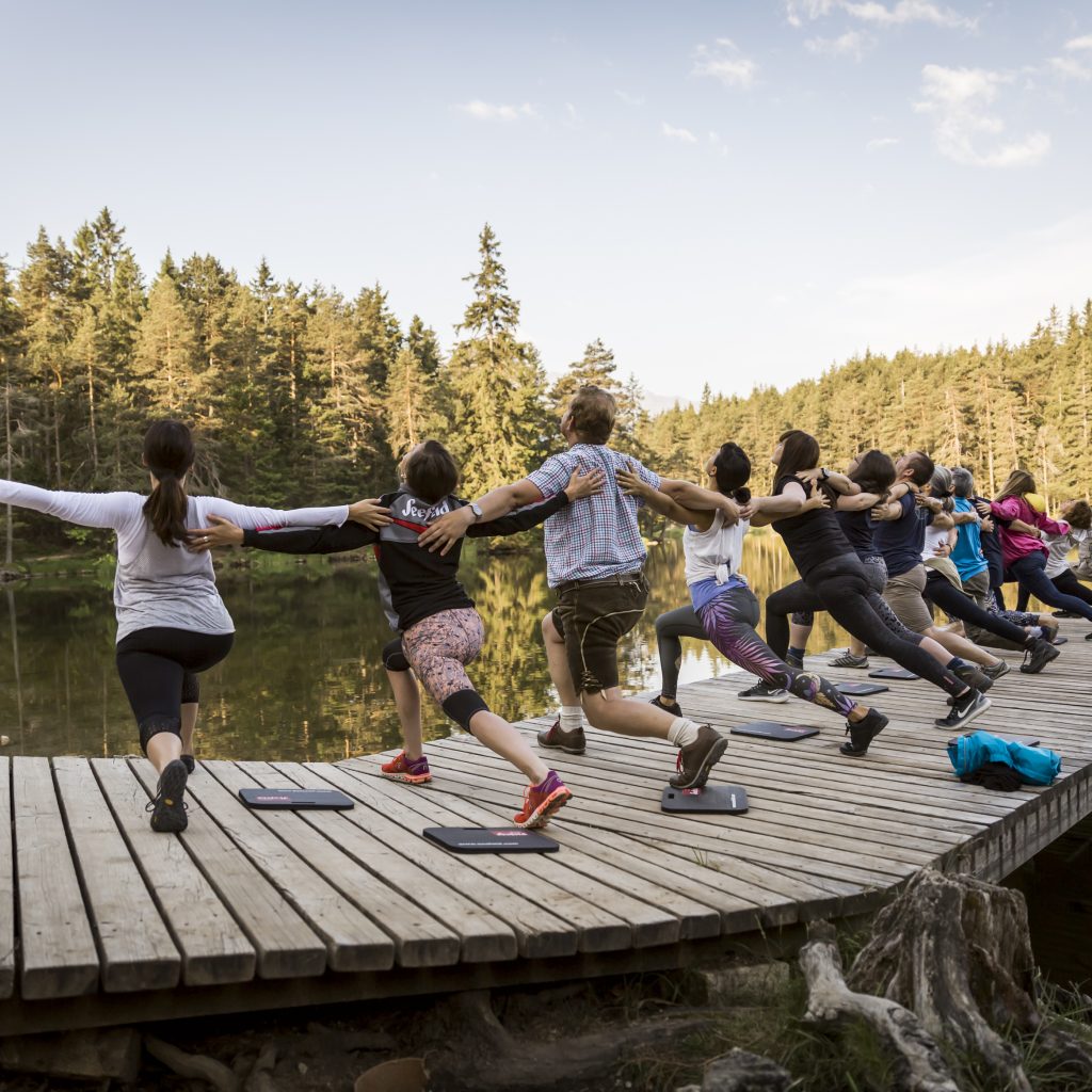 Yoga at the Lake in Seefeld